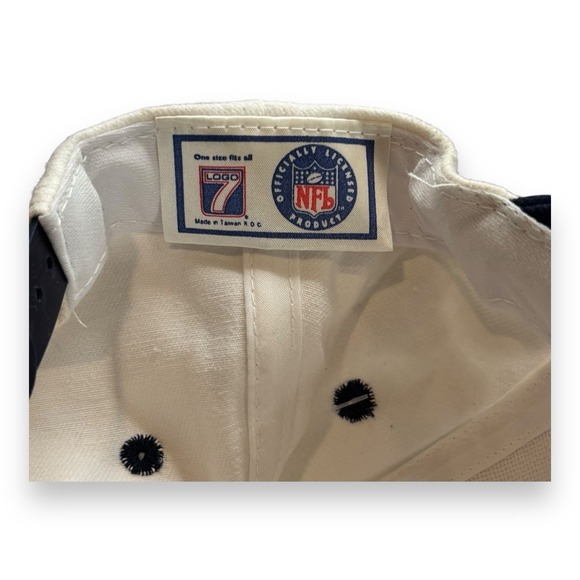 Vintage NFL 1999 Super Bowl XXXIII Atlanta Falcons Logo 7 Snapback Cap Hat OSFM - Picture 5 of 6